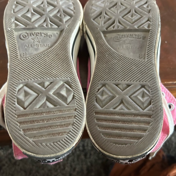 Converse Pink High-Top Sneakers - Picture 3 of 5